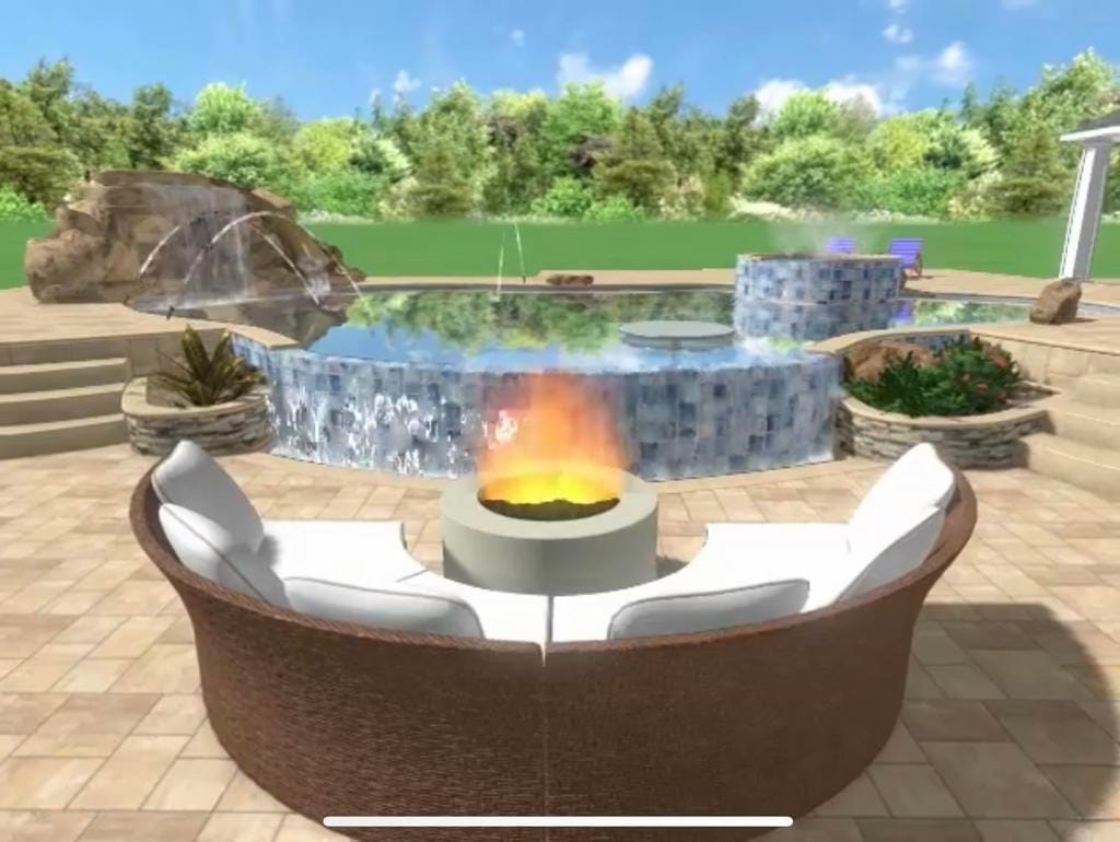Hardscape and landscape design